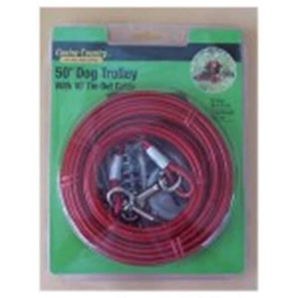 Westminster Pet Products 223858 50 ft. Pet Expert Heavy Weight Dog Trolley Tie-Out Cable 223858 - main